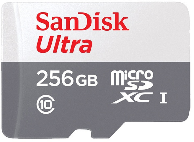 SanDisk Ultra microSDXC 256GB 記憶卡 (C10 100MB/s), 1個