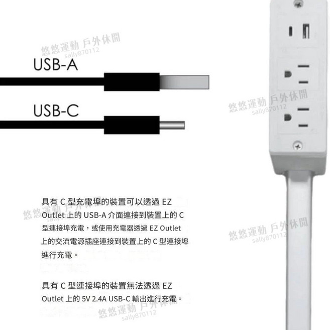 110V電源擴展器 180度旋轉插座擴展器, 1個, 方形-伸縮插座擴展器(無開關), 方形, N/A