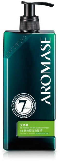 AROMASE 艾瑪絲 5α高效控油洗髮精 調理頭皮, 1個, 400mL