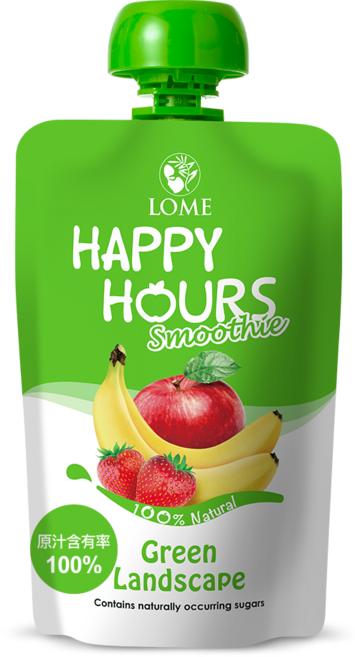 LOME Happy Hours 纖果飲 (蘋果/草莓/香蕉) 100g 寶寶健康果汁, 1包, 100公克