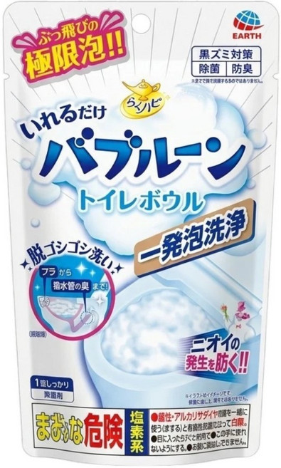 地球製藥馬桶極限泡沫清潔劑180g, 180g, 1個
