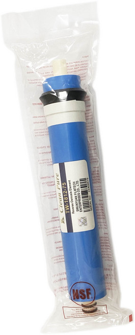 Clean Pure 1812-75加侖RO膜生飲淨水器濾心 SGS認證/NSF認證 台灣製造, 1個, 逆滲透