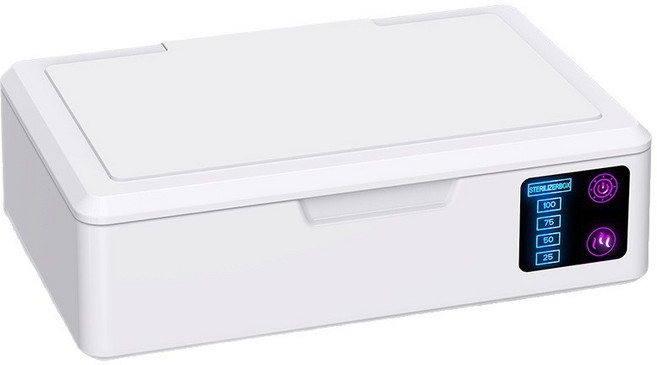 東日家電 UV紫外線智慧消毒盒 手機美甲工具殺菌收納箱 家用款, Y1509