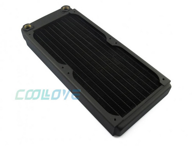 XSPC RS240 2D水冷排 (可安裝12CM風扇單面2顆)