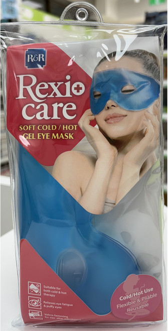 Rexi care 瑞斯雙效冷熱敷舒眼罩 針對眼部設計 加強服貼舒適性 舒緩眼部疲勞, 1個, 1入/袋