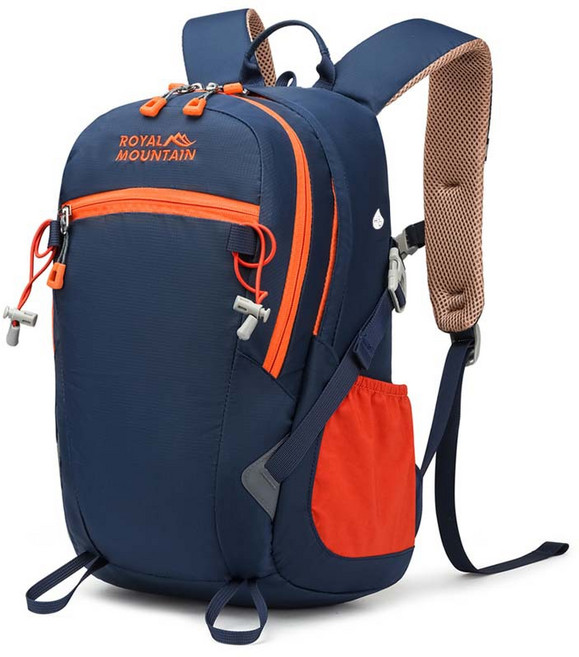 ROYAL MOUNTAIN 30L 防潑水登山包, 藏青色