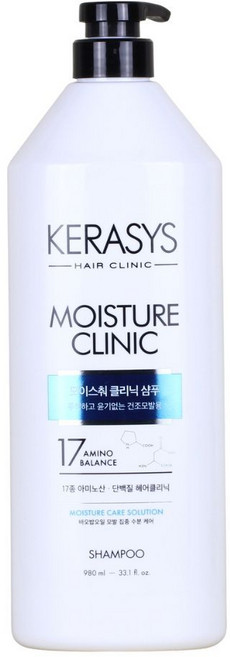 Kerasys 可瑞絲 胺基酸賦活奇蹟洗髮精, 1件, 毛躁乾枯髮, 980ml