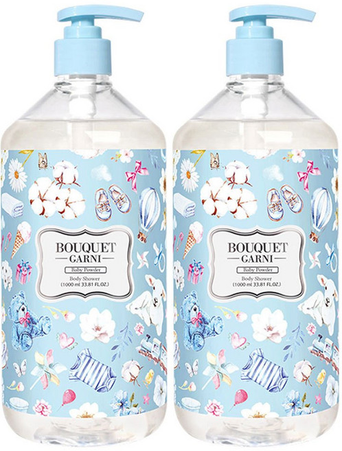 Bouquet Garni 香水沐浴露 白麝香 1000ml, 1個, 寶寶香《共兩罐》