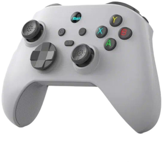 佰世派 G6 遊戲手柄 支援Switch PC Steam 霍爾扳機霍爾搖桿 無線藍芽三模 多平台通用, 灰 G6全系霍爾 下單送搖桿帽 三模 - 旗艦型 2.4G電腦接收器 支架, 1個, 無