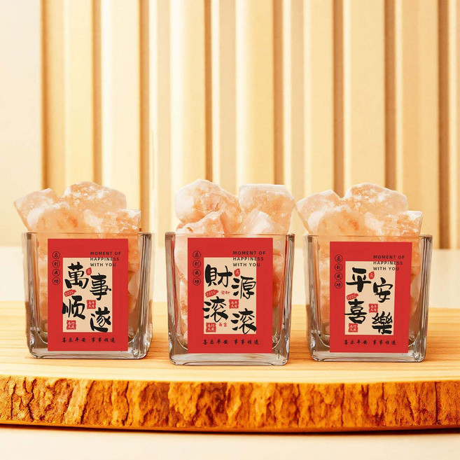 喜馬拉雅天然玫瑰鹽 淨宅粗鹽 大顆粒 擺件, 祈福+淨宅+開運+消磁+喬遷+結婚
