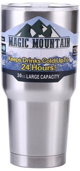 大容量雙飲冰霸杯 304不銹鋼保溫杯, 1個, 隨吉 茫盒200ml ,單盃