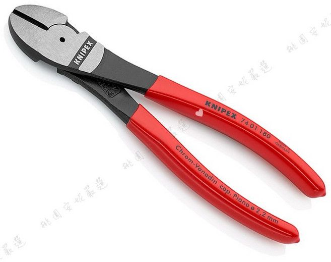 KNIPEX K牌 強力重型斜口鉗 7吋 180mm, 1個