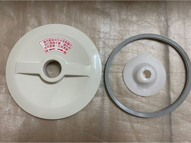 東龍開飲機配件 TE-1101S TE-1131S TE161 熱蓋加墊圈組, 1個, TE1101白色上蓋組(含二個墊卷), 白色, 13L