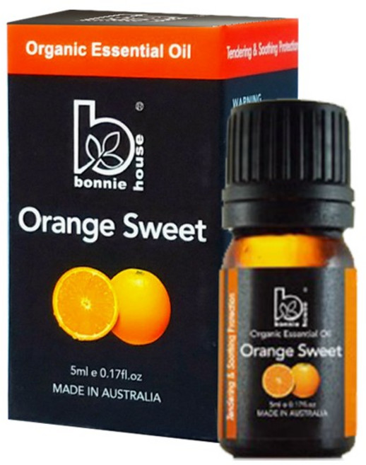 Bonnie house 甜橙精油 5ml 澳洲製造, 1個, 5