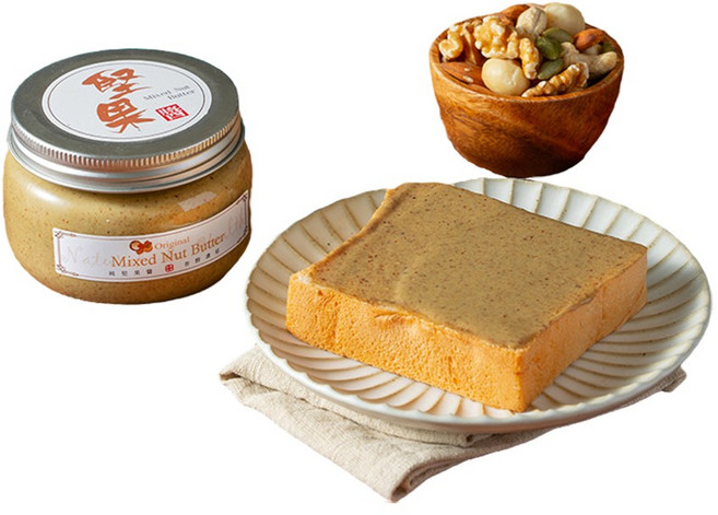 展榮商號 原味純堅果醬, 1個, 純滑順堅果醬-原味, 300g