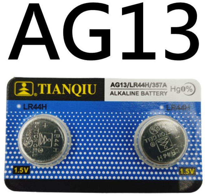 AG0 AG13 鈕扣電池 玩具電池 遙控電池 LR44 LR41 LR1130 AG3 AG4 AG8, 1個, AG13 / LR44 / 357A