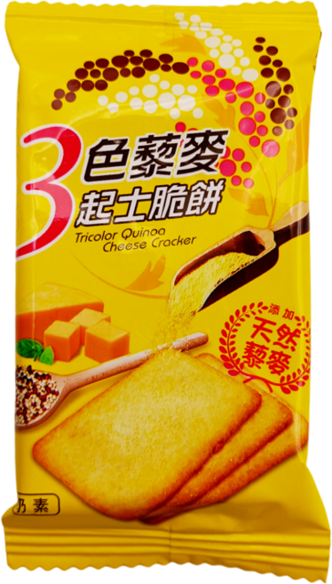 3色藜麥起士脆餅 Tricolor Quinoa Cheese Cracker, 600g, 1套