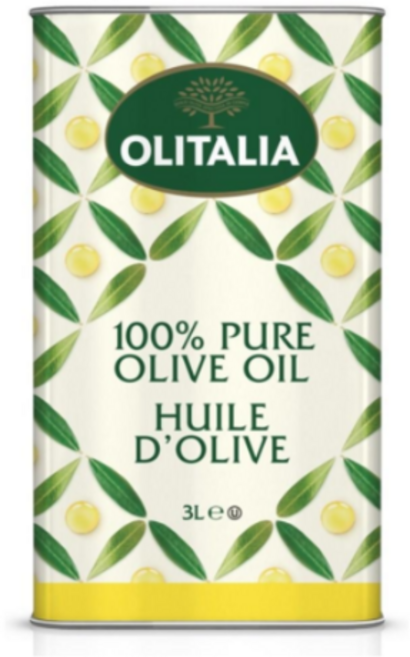 OLITALIA 純橄欖油, 1個, 3L