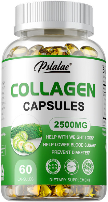 Pslalae 膠原蛋白膠囊 2500MG, 60組