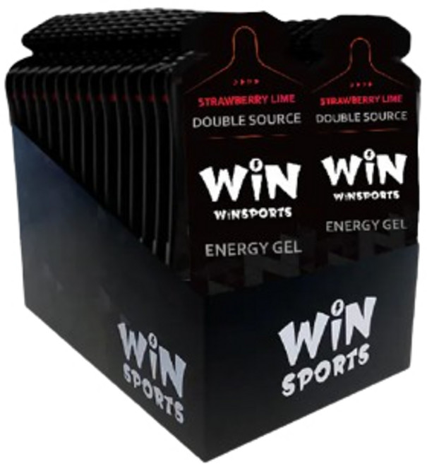 WiNSPORTS 雙效能量膠 30入/盒 (五種口味), 1個, 蘋果