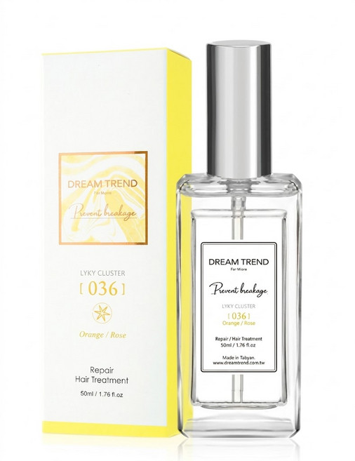 凱夢036 橙花玫瑰修護護髮油 50ml, 1個, 50ml / 1.76 fl.oz