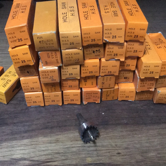 H.S.S. 圓孔鋸 25mm, 1個