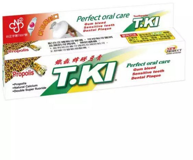 T.KI 鐵齒 蜂膠牙膏, 1個, 144g
