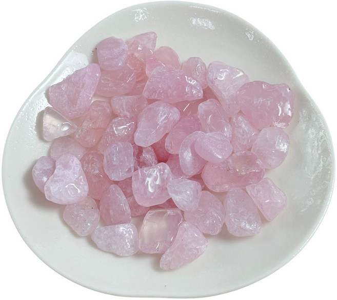 粉水晶碎石~100g/單位, 粉水晶