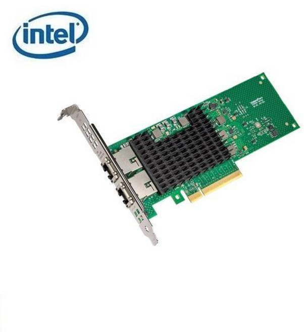Intel X710-T2L 10G 雙埠RJ45 伺服器網路卡, 1個