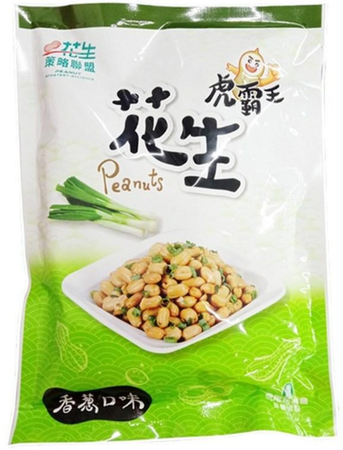 虎尾鎮農會 虎霸王花生(分享包香蔥), 100g, 1個