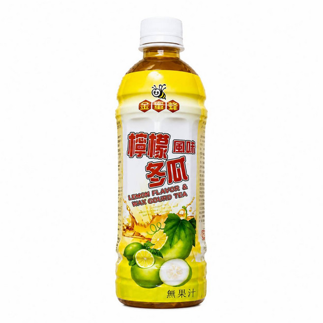 金蜜蜂 檸檬風味冬瓜茶, 24個, 560ml