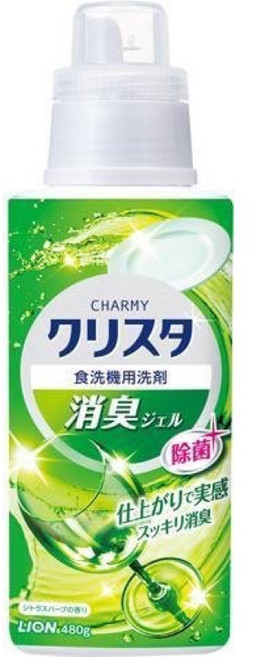 獅王 洗碗機洗碗精 日本境內 新包裝 洗碗精食器洗潔劑, 480g, 1瓶