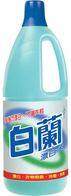 白蘭 漂白水 衣物殺菌·消毒·除臭, 2箱, 1.5L