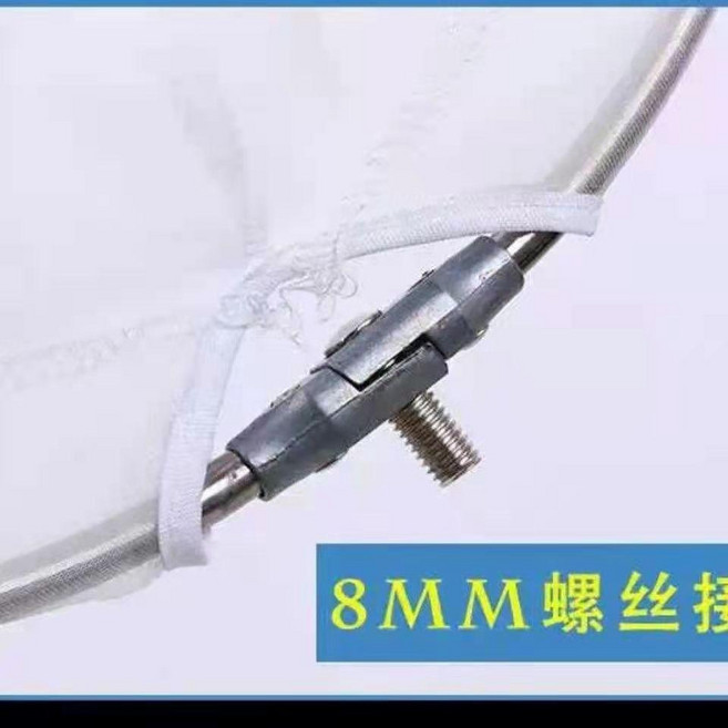 不鏽鋼伸縮捕蟲網 摺疊網兜 適合捕捉蝴蝶昆蟲蜻蜓蝌蚪, 1個