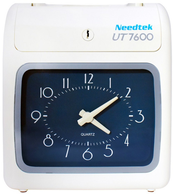 優利達 Needtek 六欄位雙色微電腦打卡鐘, 1個, UT7600 主機乙台