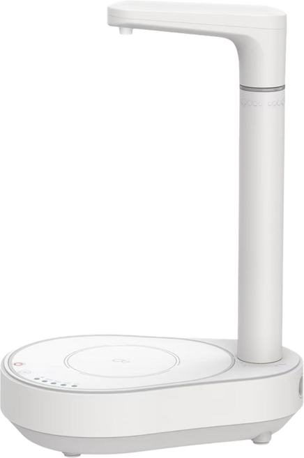 桌面型電動抽水器 雙泵定量飲水機 USB充電, 1個, AP246白雙泵出水四檔定量