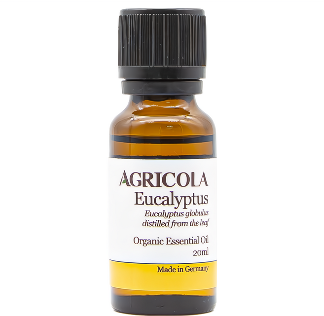 AGRICOLA植物者 藍膠尤加利精油 20ml 德國原裝進口, 1個, 尤加利