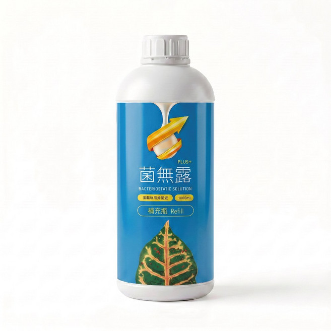 Earth Stuff 菌無露PLUS+ 植物專用液,園藝植栽病害管理,友善環境配方,1L, 1個, 1L