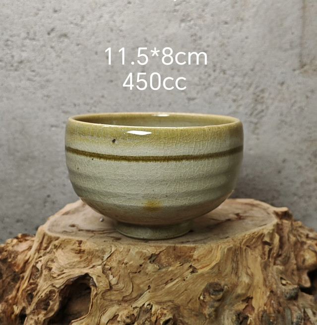 美濃燒 冰裂開片 瑪瑙釉 手拉胚 抹茶碗, 商品主圖, 1個