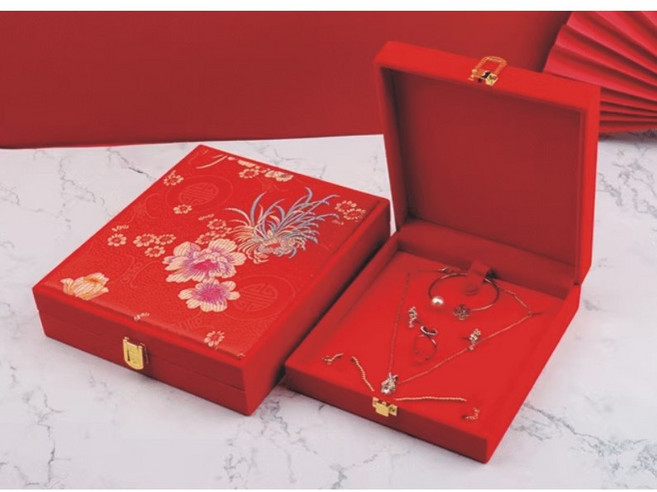 孟之坊 結婚金飾盒 手飾盒 婚禮小物 結婚用品 吃茶禮盒