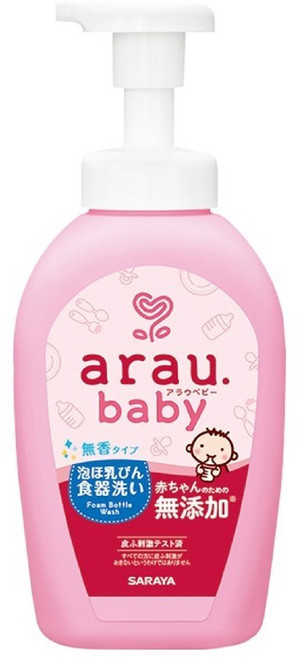 Arau.baby 愛樂寶 奶瓶清潔泡泡 500ml 無添加, 1個