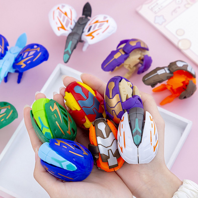 兒童節幼兒園禮品小禮物男孩生日分享禮品玩具小學生獎品, 1個, 變形恐龍蛋30個 1個