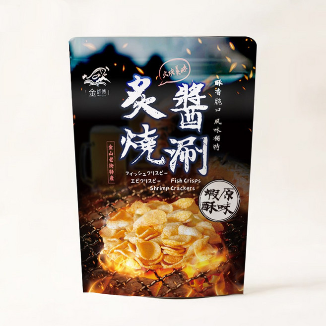 金師傅 系列 經典原味蝦酥, 100g, 1包