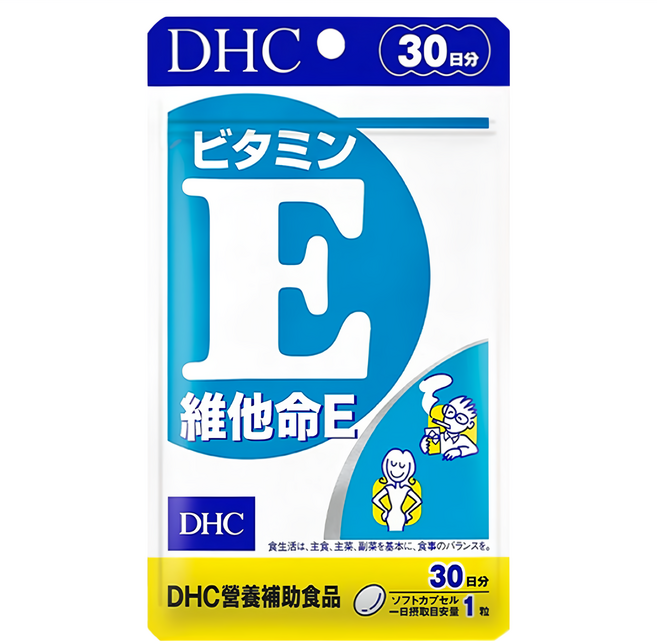 DHC 台灣公司貨 維他命E 30日份, 30顆, 10.2g, 1包