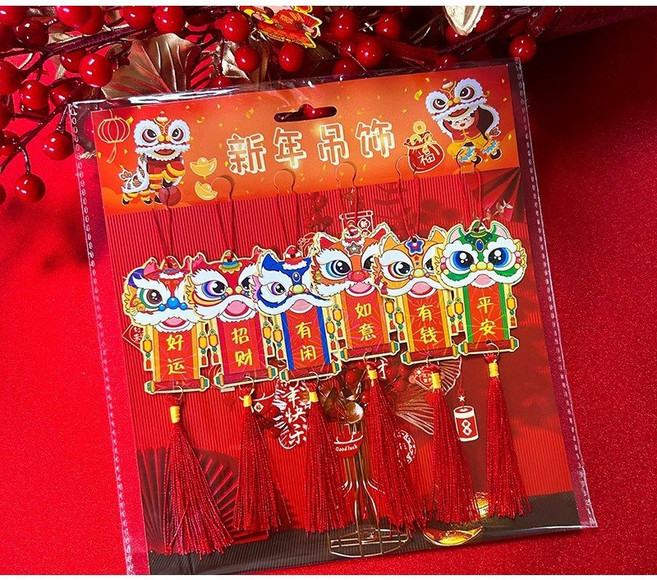 新年掛件 盆景掛飾 節慶用品, 新年掛飾15.醒獅, 新年掛飾15.醒獅