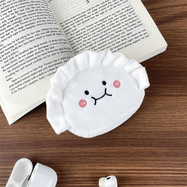 可愛餃子毛絨零錢包