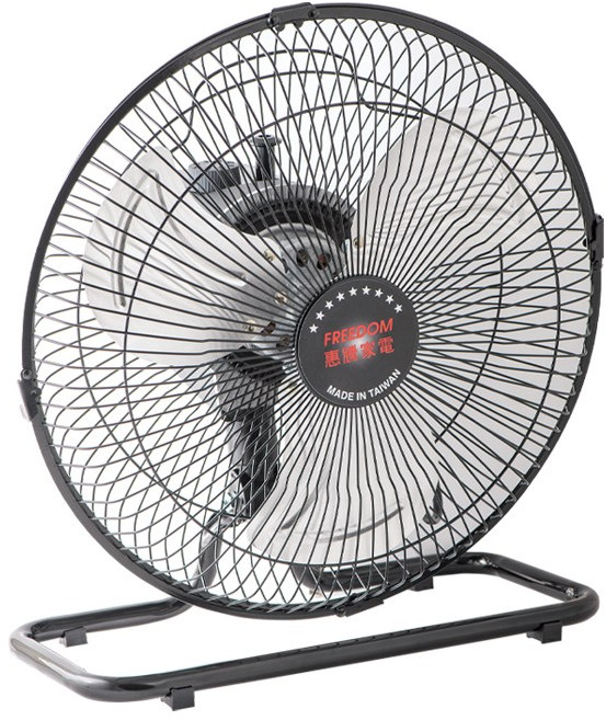 惠騰 12吋360度電風扇, 黑色