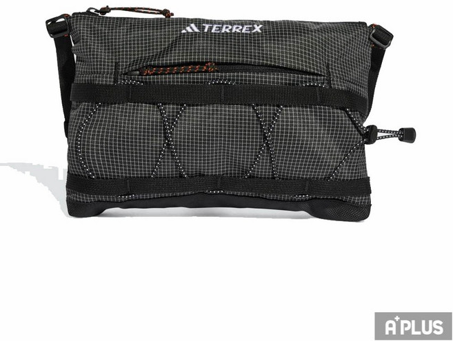 Adidas TRX MT ORGANIZE 運動休閒斜背包 (男女適用), 黑色, 1個