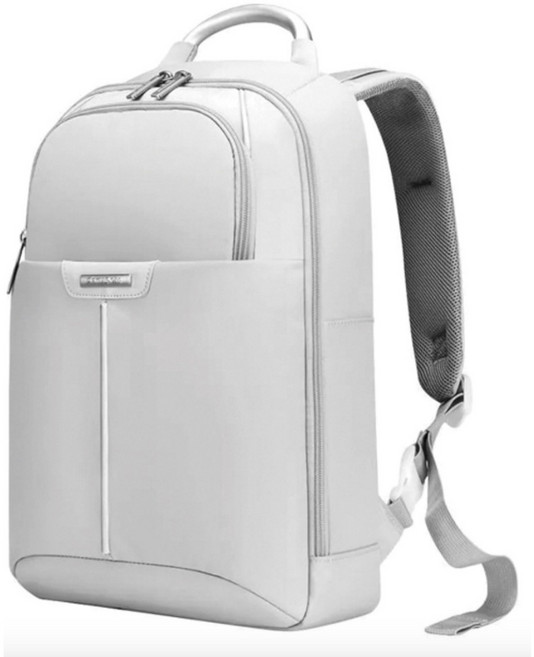 Samsonite 新秀麗 BETIS 16吋筆電後背包 輕盈舒適 多隔層收納 學生上班族適用, 淺灰色