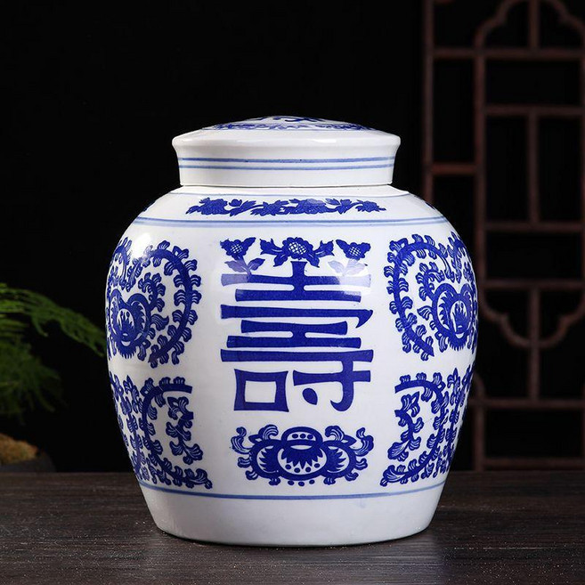 骨灰罈 骨灰罐 遷墳殯葬用品 寵物骨灰盒, 壽字大號, 1個